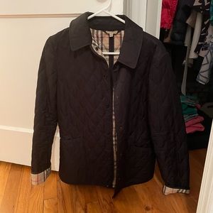 Quilted black jacket